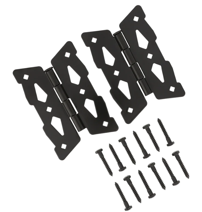 Contemporary Butterfly Hinge Set