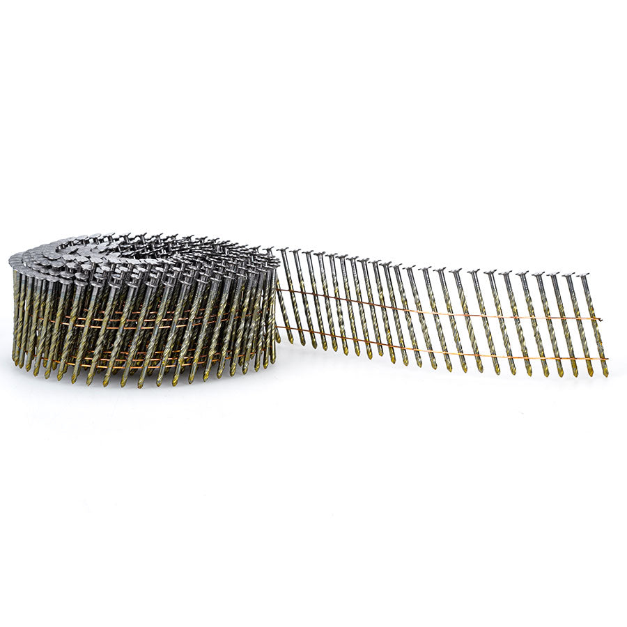 PRO DRIVE 1-3/4 X .092 15° Coil Nail Ring Blunt Diamond Hot Dipped Galvanized