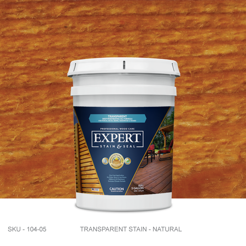 Transparent Fence, Deck, and Wood Stain & Sealer - Stain & Seal Experts Store