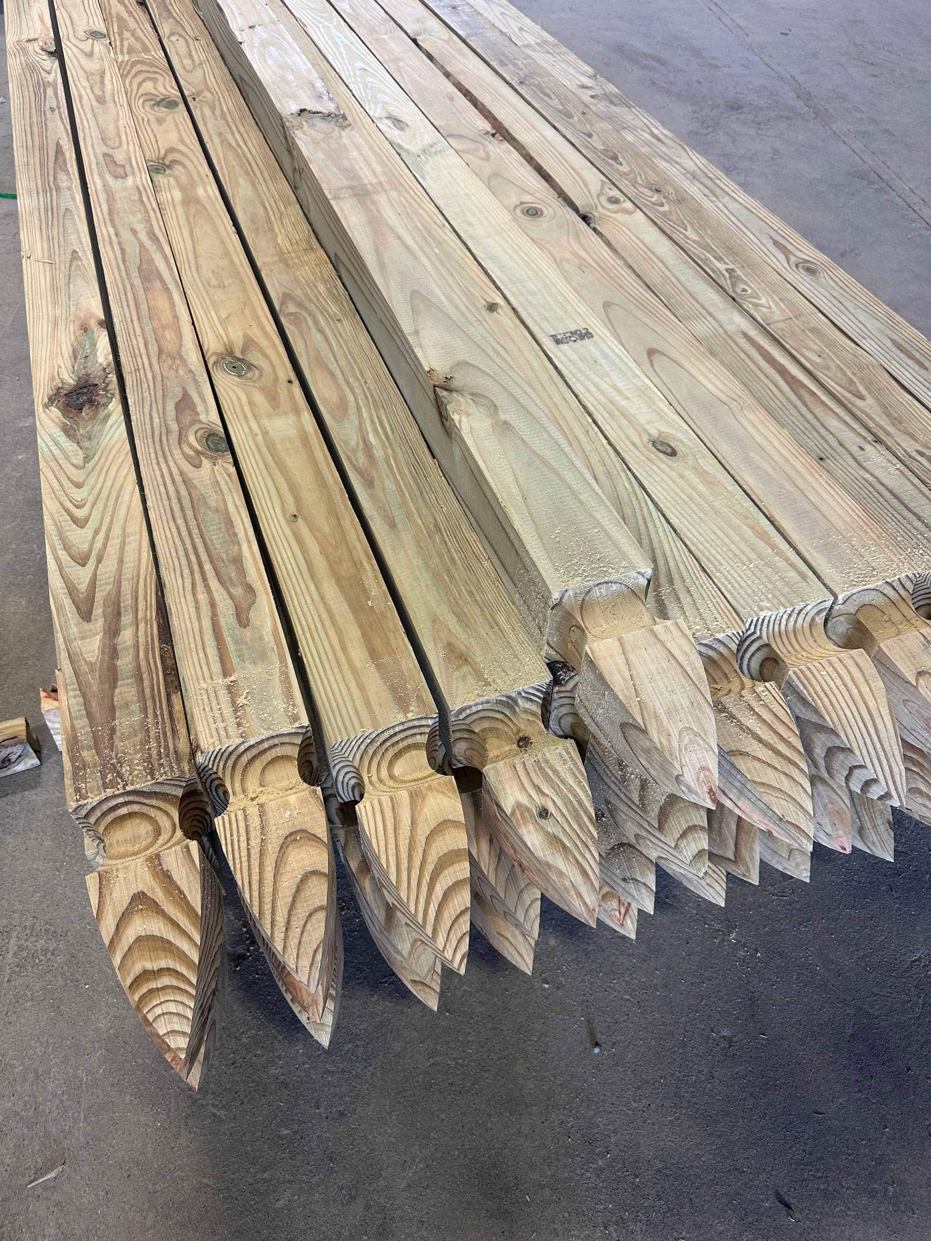 French Gothic Posts 4x4 French Gothic Posts | Fence Materials & Supply | MDWST Fence ...