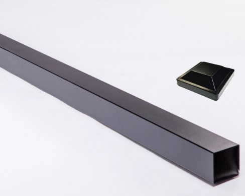 DSI 7000 Series Aluminum Fence Posts with Cap