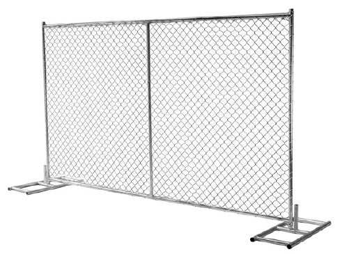 Temporary Fence Panel 6' T x 12' W Galvanized