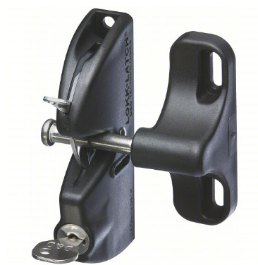 Aluminum Double Gate Hardware Set with Drop Cane
