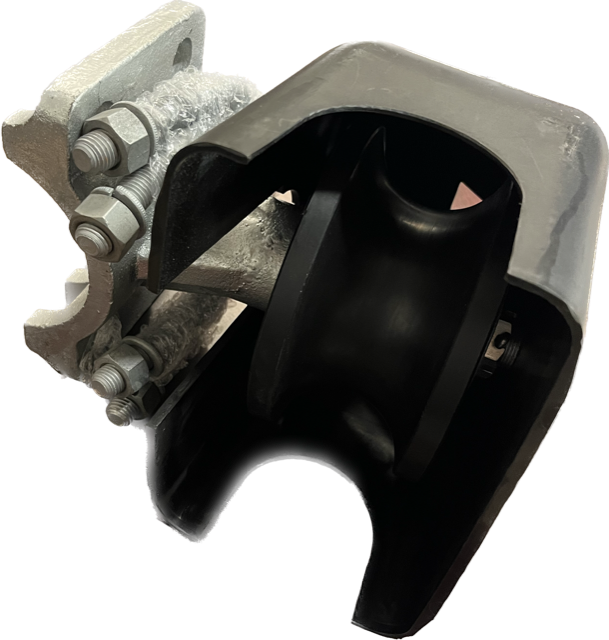 Cantilever Gate Roller with Nylon Safety Cover 2 Pack