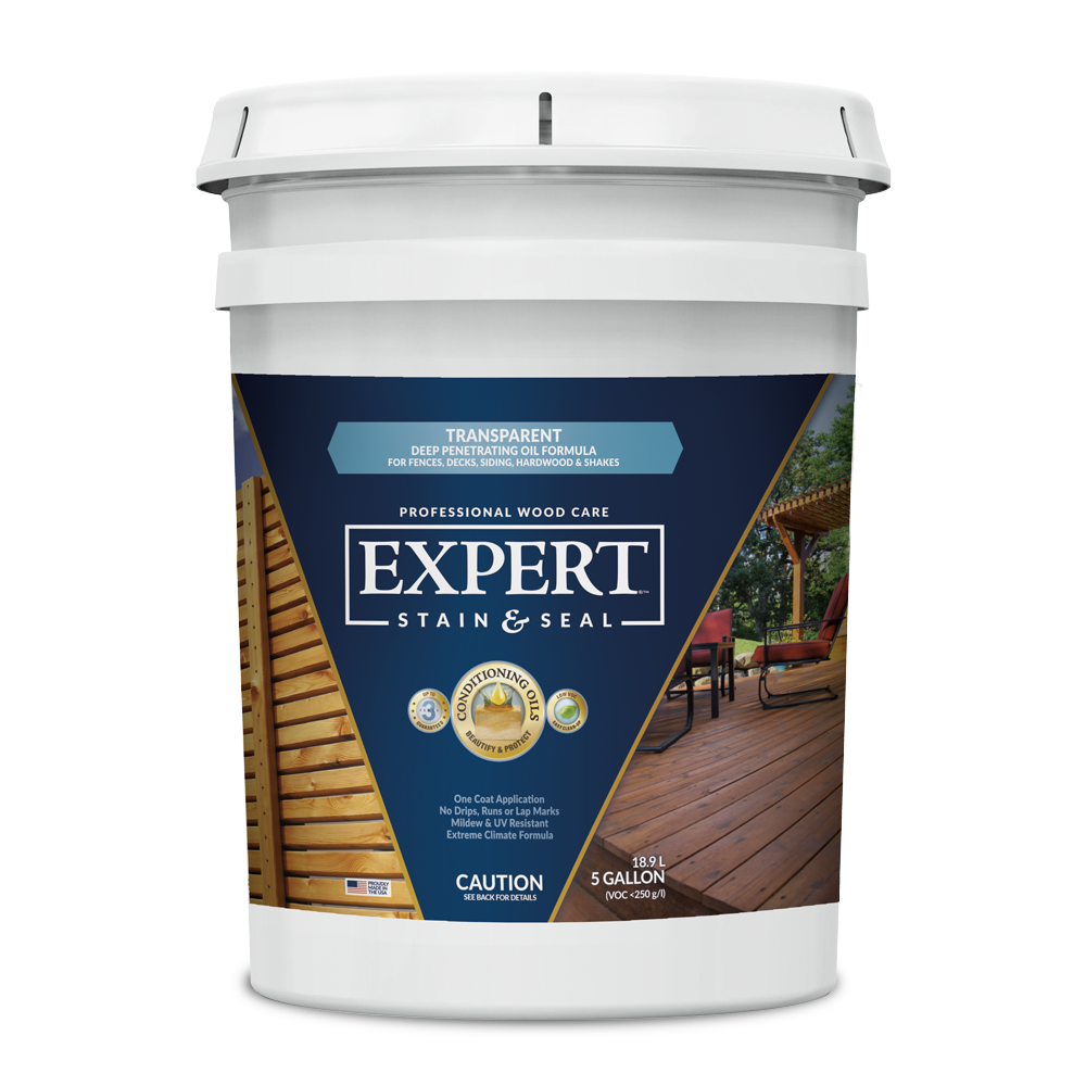 Transparent Fence, Deck, and Wood Stain & Sealer - Stain & Seal Experts Store