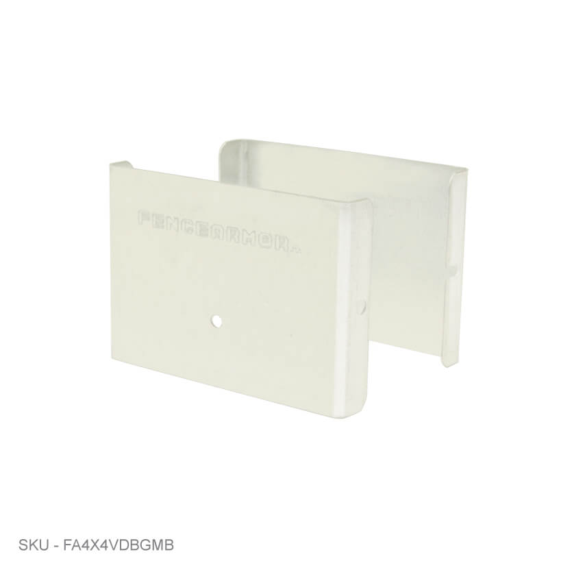 Privacy Fence Post Protection – 3˝ Tall
