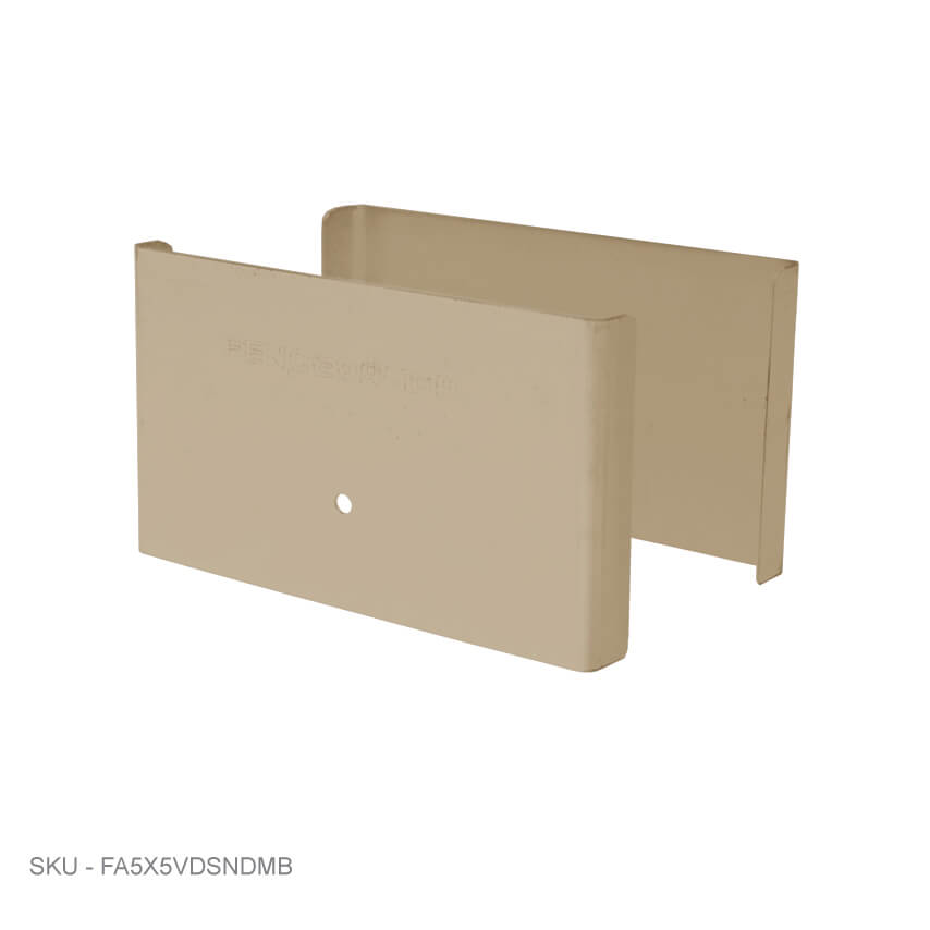 Privacy Fence Post Protection – 3˝ Tall