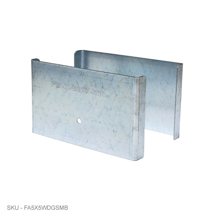 Privacy Fence Post Protection – 3˝ Tall