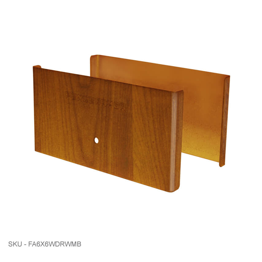 Privacy Fence Post Protection – 3˝ Tall