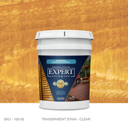 Clear Fence, Deck, and Wood Stain & Sealer - Stain & Seal Experts Store