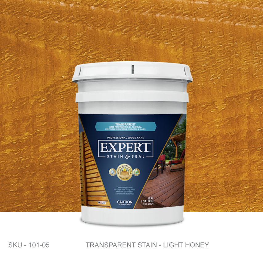 Transparent Fence, Deck, and Wood Stain & Sealer - Stain & Seal Experts Store