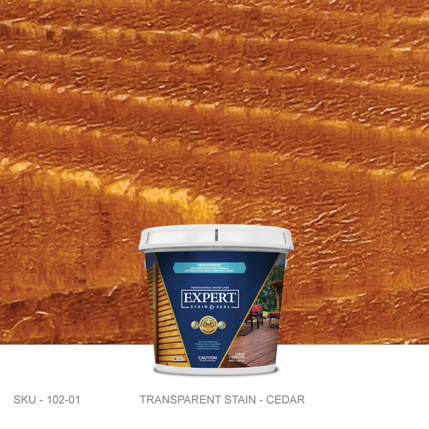 Transparent Fence, Deck, and Wood Stain & Sealer - Stain & Seal Experts Store