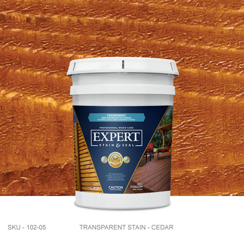 Transparent Fence, Deck, and Wood Stain & Sealer - Stain & Seal Experts Store