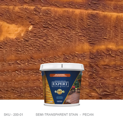 Semi-Transparent Wood Stain & Sealer - Stain & Seal Experts Store