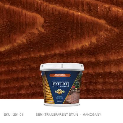 Semi-Transparent Wood Stain & Sealer - Stain & Seal Experts Store
