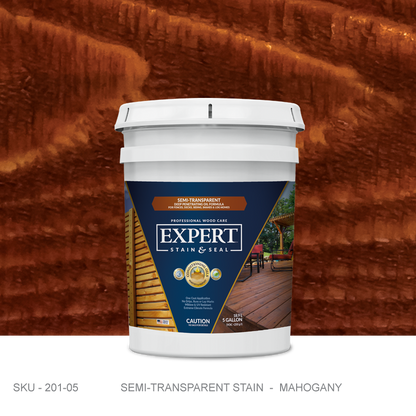 Semi-Transparent Wood Stain & Sealer - Stain & Seal Experts Store