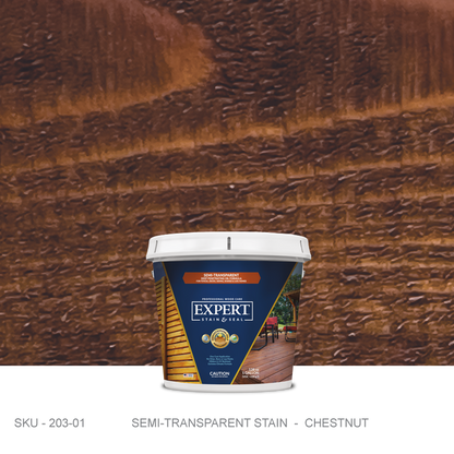 Semi-Transparent Wood Stain & Sealer - Stain & Seal Experts Store