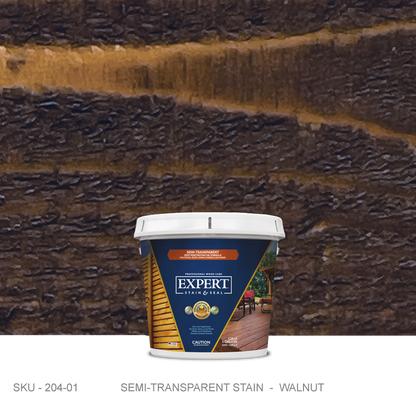 Semi-Transparent Wood Stain & Sealer - Stain & Seal Experts Store