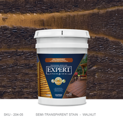 Semi-Transparent Wood Stain & Sealer - Stain & Seal Experts Store