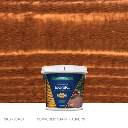Semi-Solid Fence, Deck and Wood Stain & Sealer - Stain & Seal Experts Store