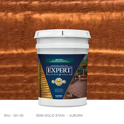 Semi-Solid Fence, Deck and Wood Stain & Sealer - Stain & Seal Experts Store