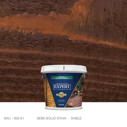 Semi-Solid Fence, Deck and Wood Stain & Sealer - Stain & Seal Experts Store