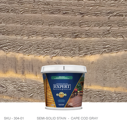 Semi-Solid Fence, Deck and Wood Stain & Sealer - Stain & Seal Experts Store