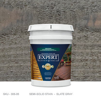 Semi-Solid Fence, Deck and Wood Stain & Sealer - Stain & Seal Experts Store