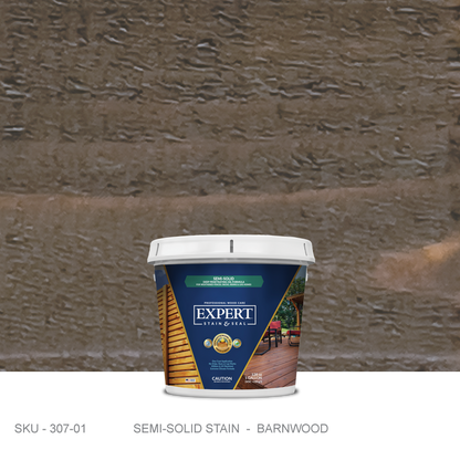 Semi-Solid Fence, Deck and Wood Stain & Sealer - Stain & Seal Experts Store