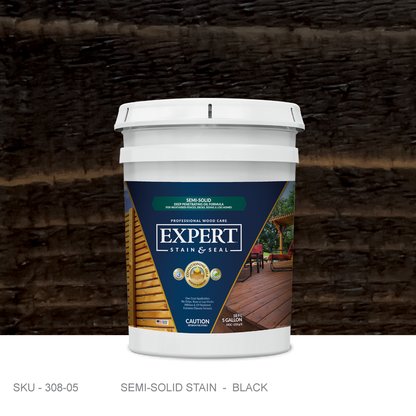 Semi-Solid Fence, Deck and Wood Stain & Sealer - Stain & Seal Experts Store