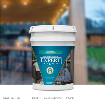 Eco Cleaner | Oxygenated Wood Bleach - Stain & Seal Experts Store