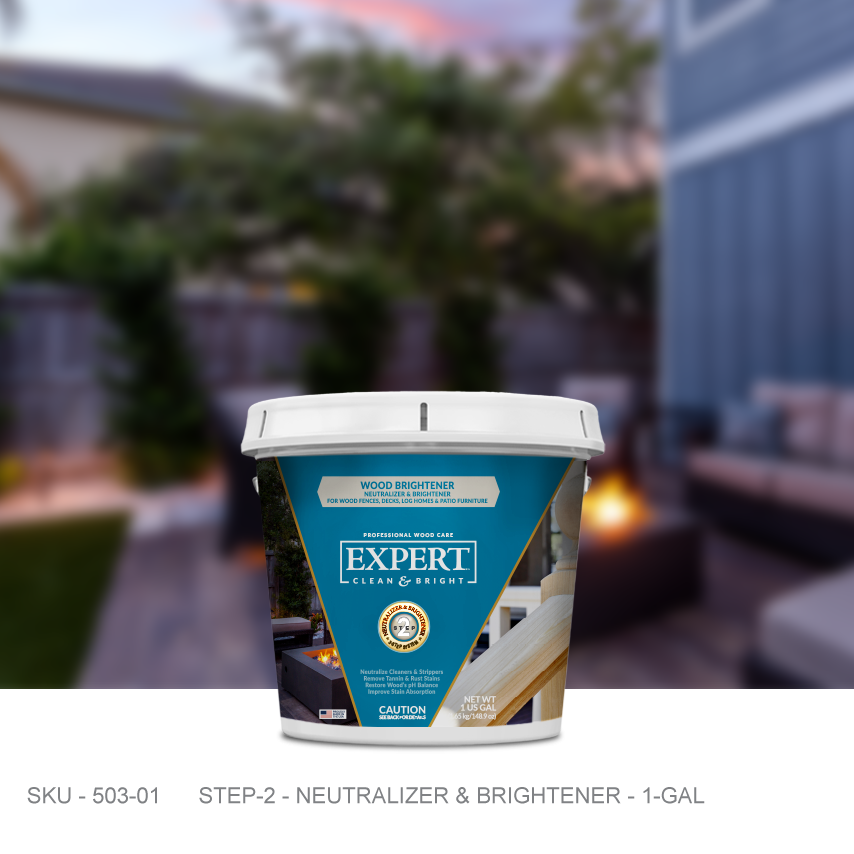 Wood Brightener | 100% Oxalic Acid - Stain & Seal Experts Store