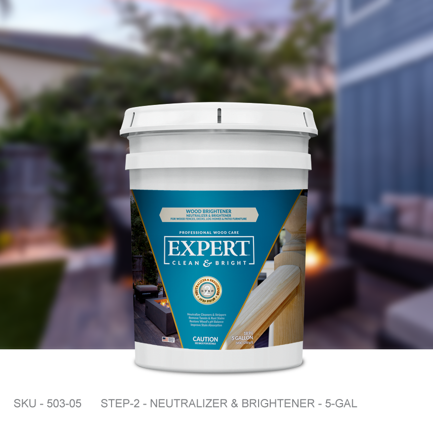 Wood Brightener | 100% Oxalic Acid - Stain & Seal Experts Store