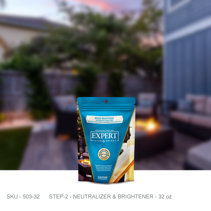 Wood Brightener | 100% Oxalic Acid - Stain & Seal Experts Store