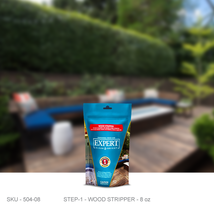 EXPERT Clean & Bright | Wood Stripper: Deck Stain Remover | Fence ...